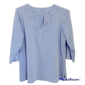 Charter Club 3/4 Sleeve T-shirt